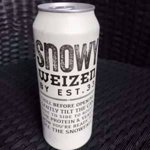 タイビール_SNOWY WEIZEN